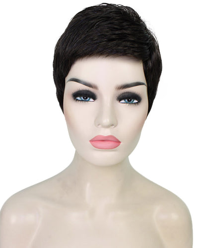 pixie cut wig with bangs