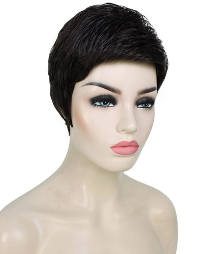 pixie cut wig with bangs