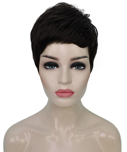 pixie cut wig with bangs