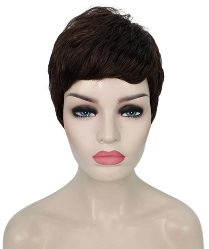 pixie cut wig with bangs