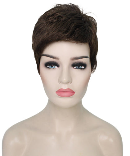 pixie cut wig with bangs