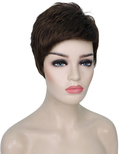 pixie cut wig with bangs