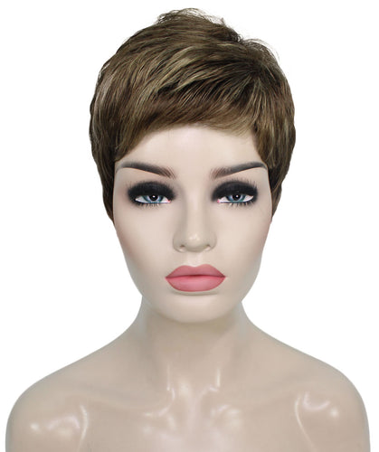 pixie cut wig with bangs