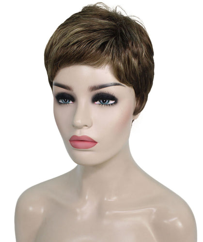 pixie cut wig with bangs