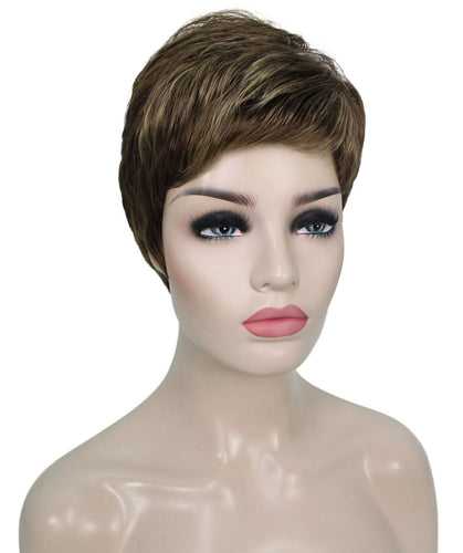 pixie cut wig with bangs