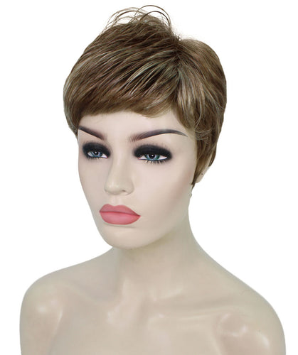 pixie cut wig with bangs