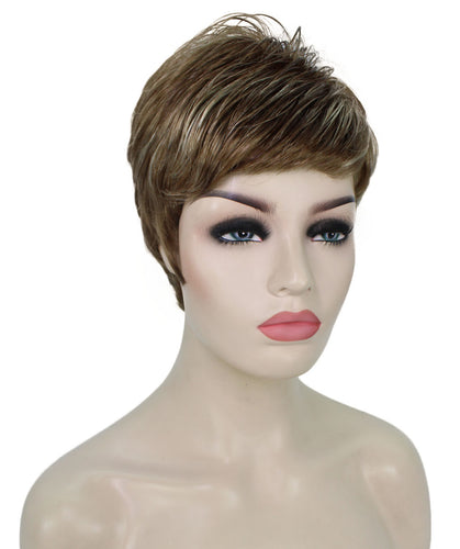 pixie cut wig with bangs