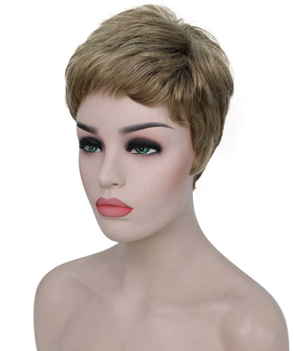 pixie cut wig with bangs