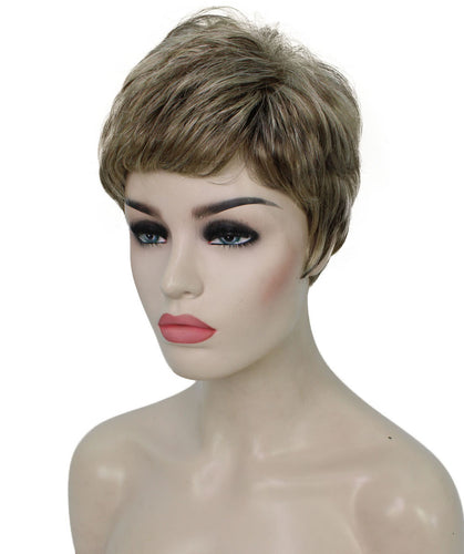 pixie cut wig with bangs