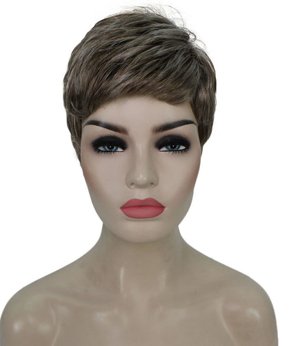 pixie cut wig with bangs