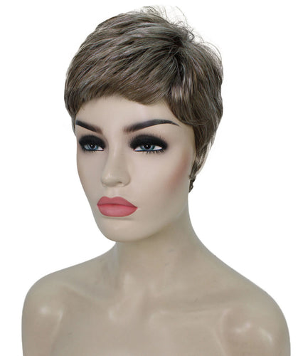 pixie cut wig with bangs