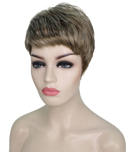 pixie cut wig with bangs