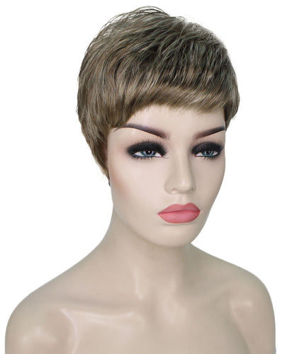 pixie cut wig with bangs