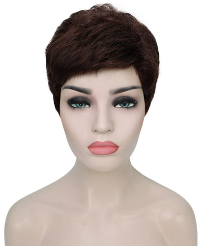 pixie cut wig with bangs