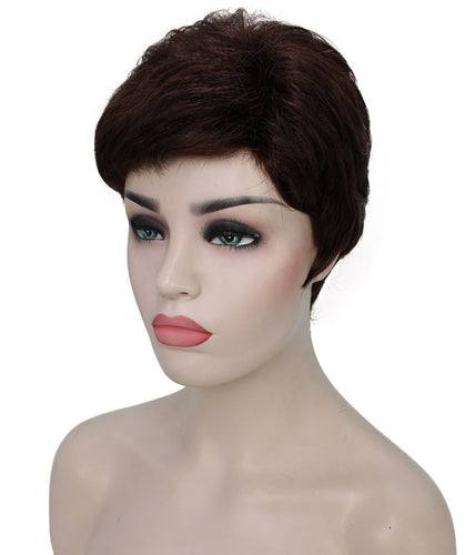 pixie cut wig with bangs