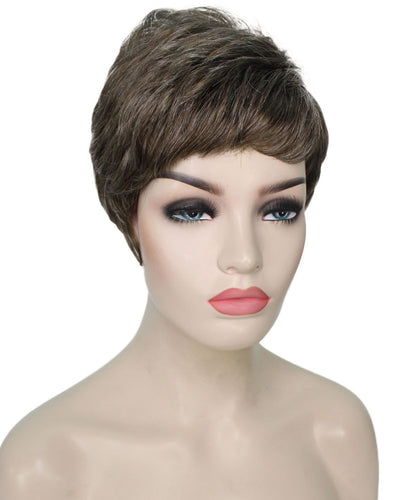 pixie cut wig with bangs