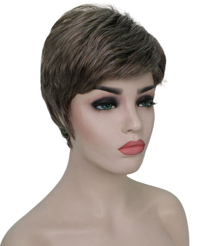 pixie cut wig with bangs