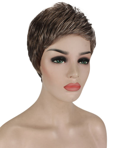 pixie cut wig with bangs