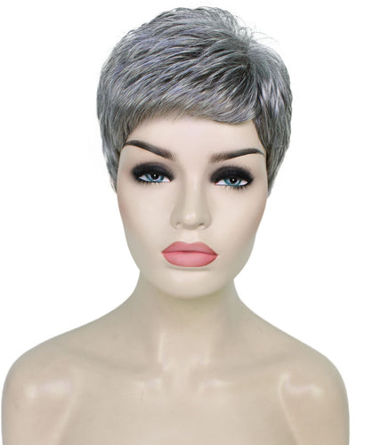 pixie cut wig with bangs