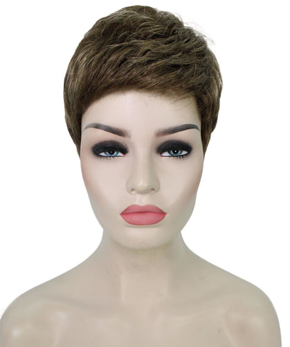 pixie cut wig with bangs