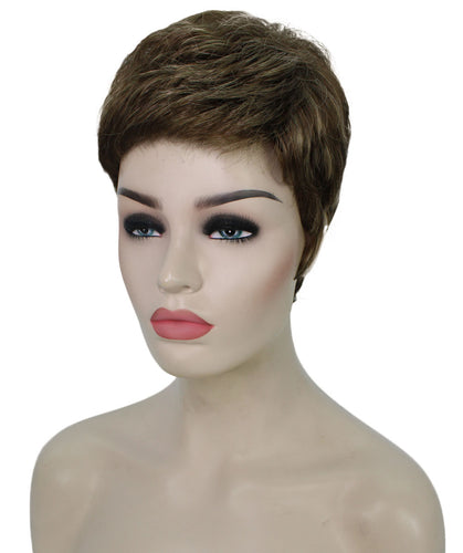 pixie cut wig with bangs