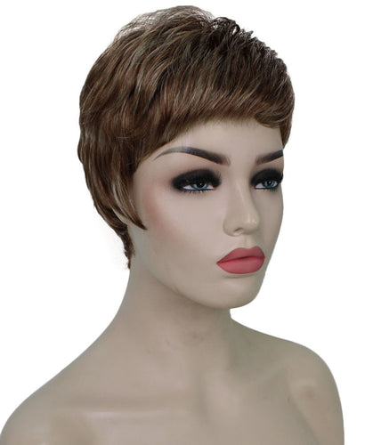 pixie cut wig with bangs