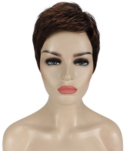 pixie cut wig with bangs