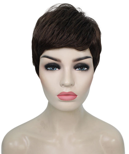 pixie cut wig with bangs