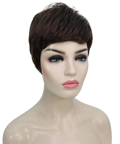 pixie cut wig with bangs