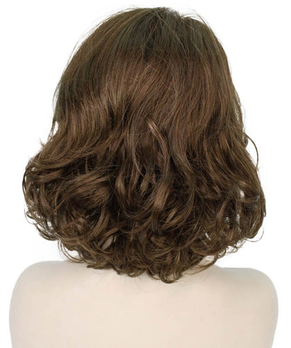 Light Brown layered bob wig