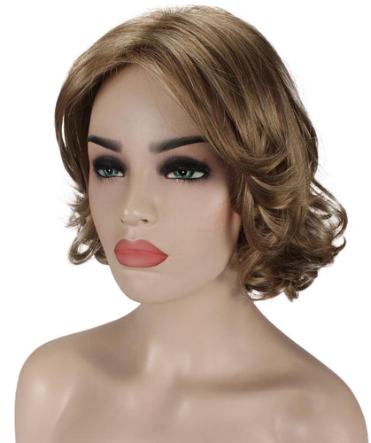 Ash Blonde layered bob wig