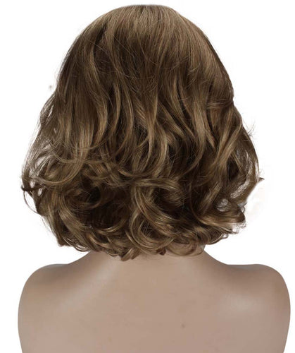 Ash Blonde layered bob wig