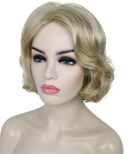 Light Blonde layered bob wig