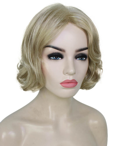 Light Blonde layered bob wig