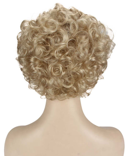Light Blonde pixie style wigs
