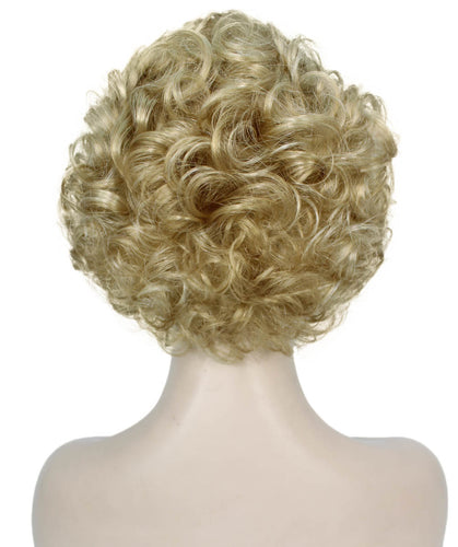 Champaign Blonde pixie style wigs