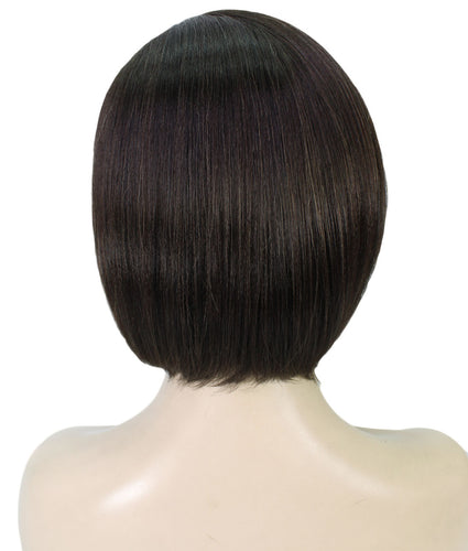 side part frontal wig straight