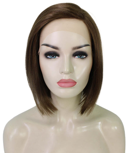 side part frontal wig straight