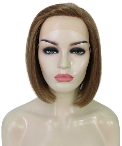 side part frontal wig straight