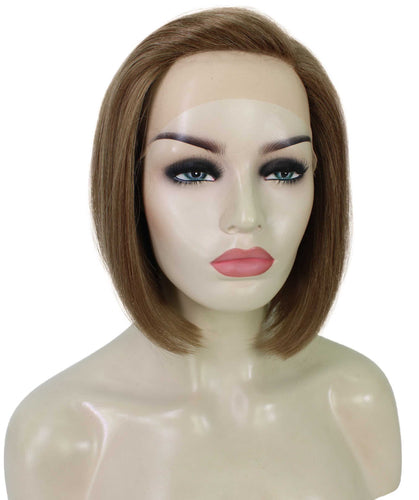 side part frontal wig straight