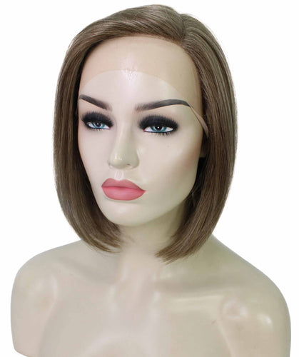 side part frontal wig straight