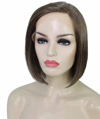 side part frontal wig straight