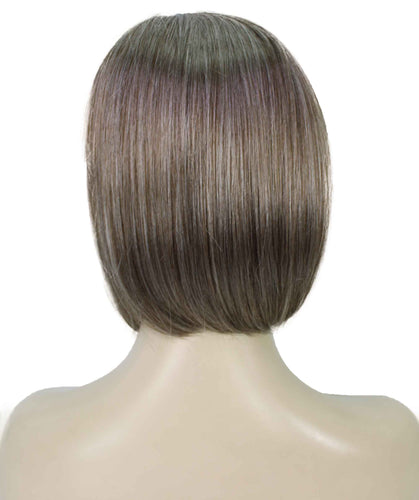 side part frontal wig straight