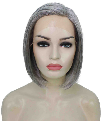 side part frontal wig straight