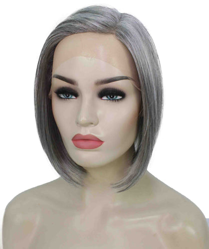 side part frontal wig straight