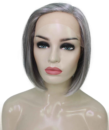 side part frontal wig straight