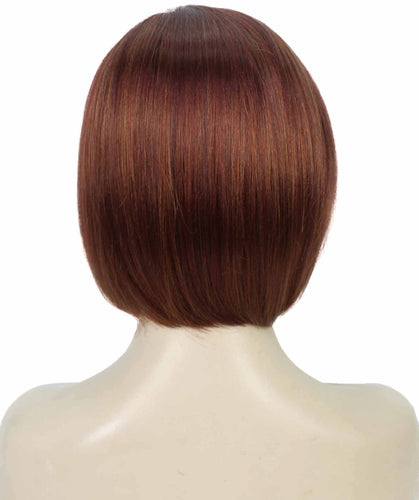 side part frontal wig straight