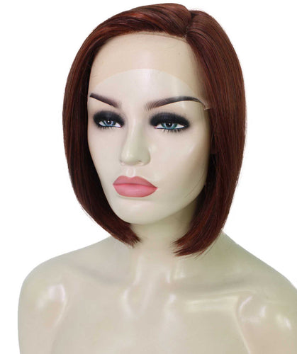 side part frontal wig straight