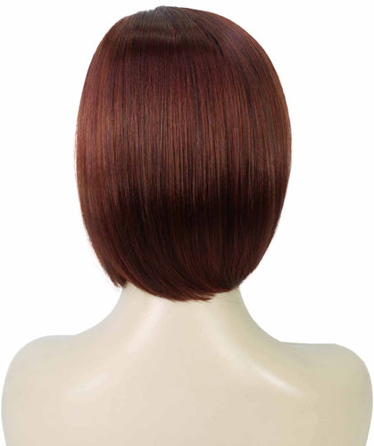 side part frontal wig straight