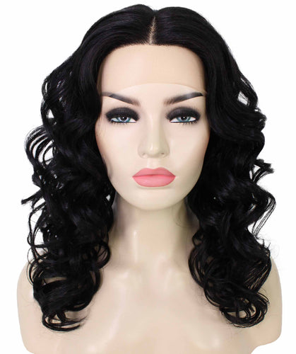 Scarlett Wig by Still Me | Swiss Lace Front Wig | High Heat-Friendly Synthetic Fiber | Soft Touch Wavy Hair